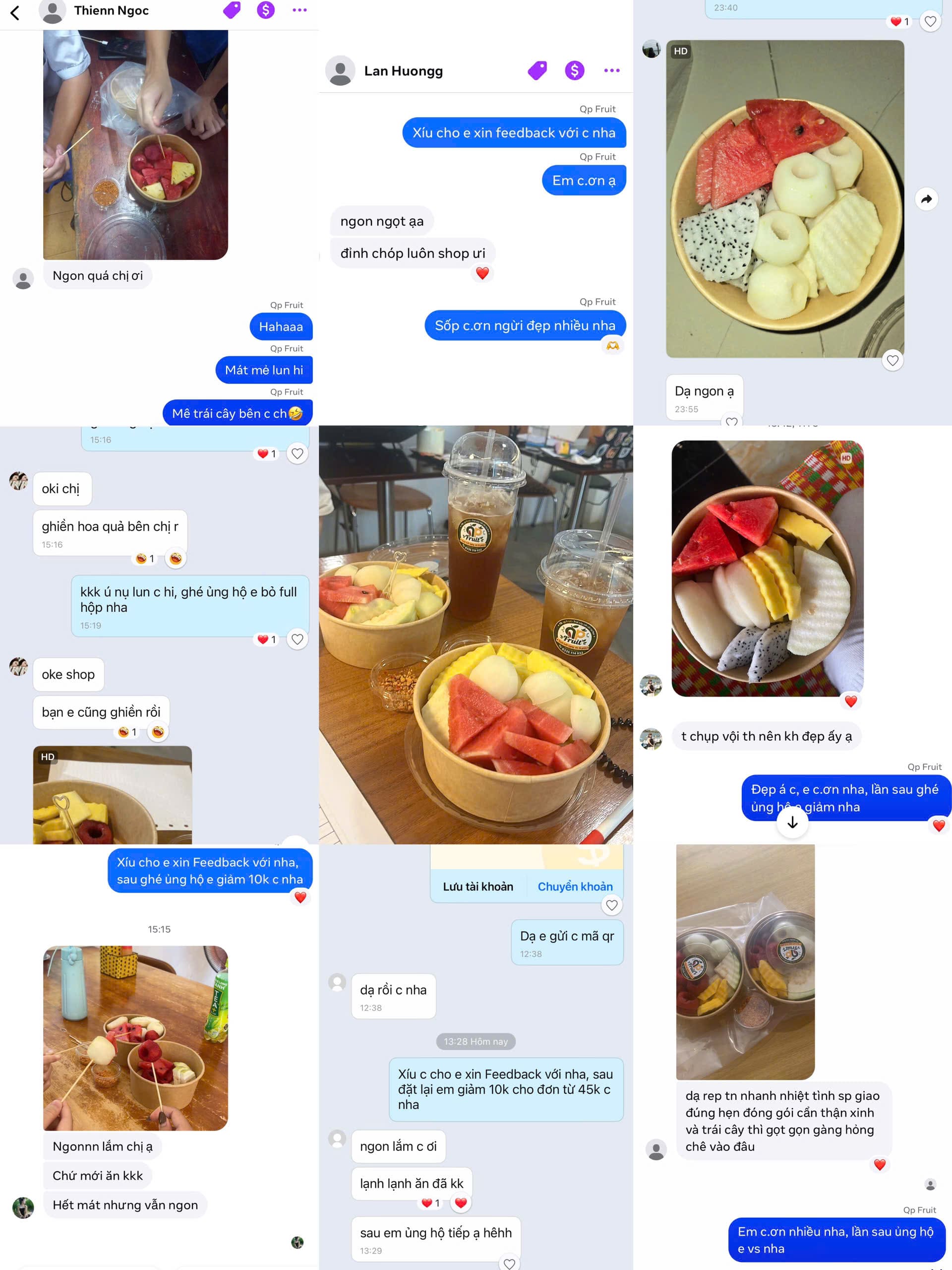 Feedback từ Khách hàng Huế