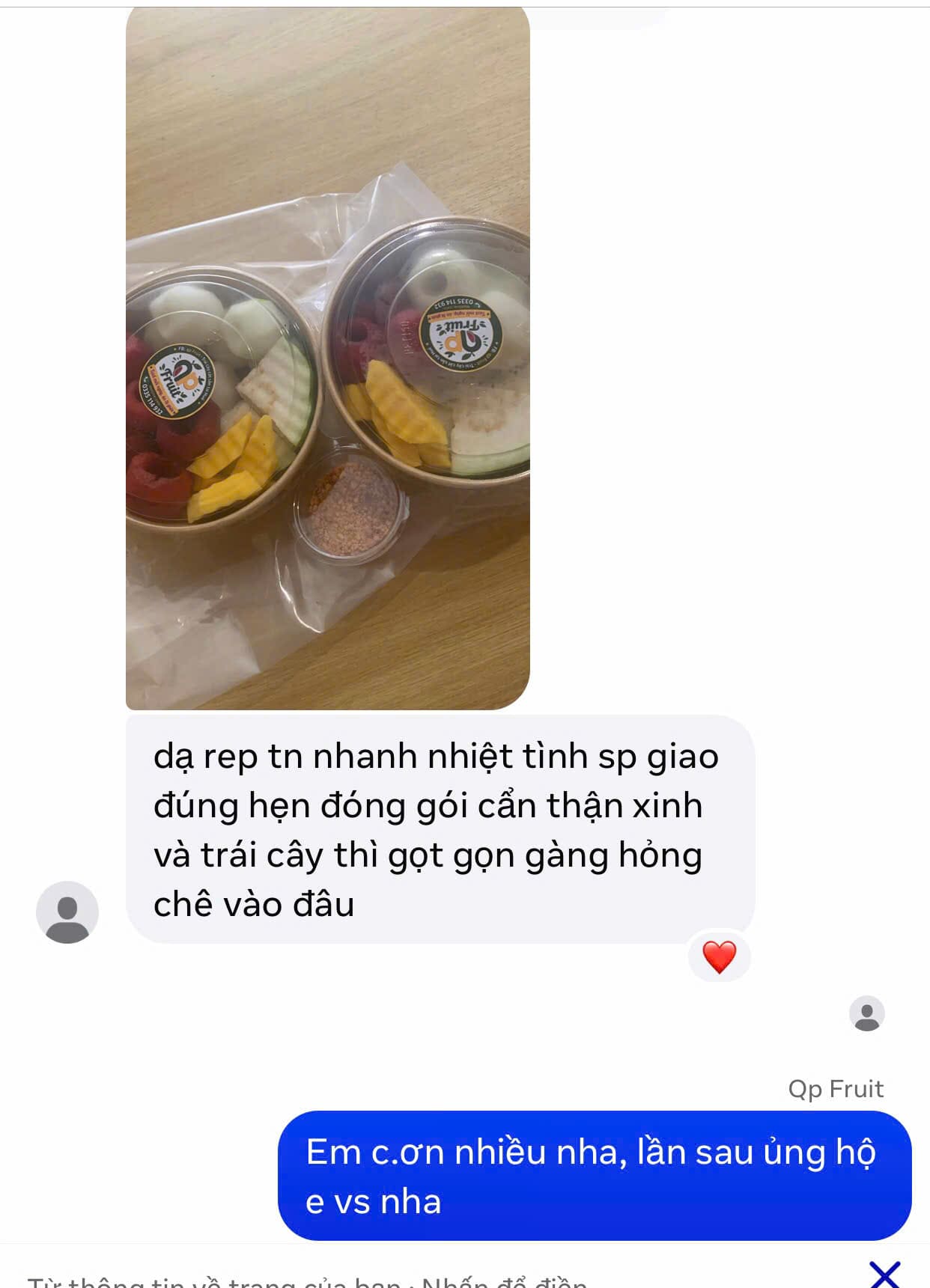 Feedback từ Khách hàng Huế