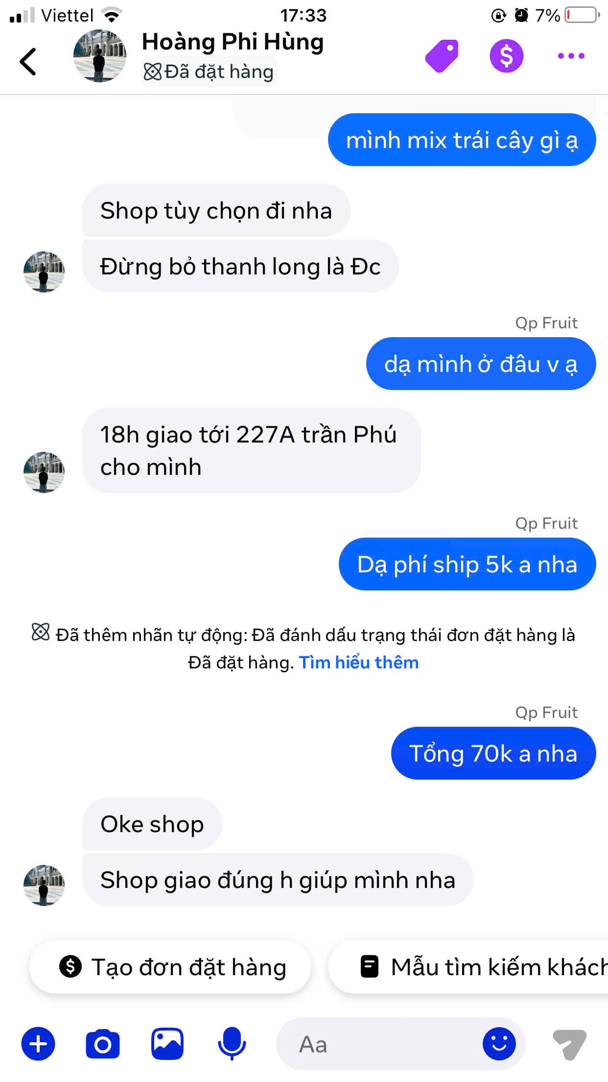 Feedback từ Khách hàng Huế
