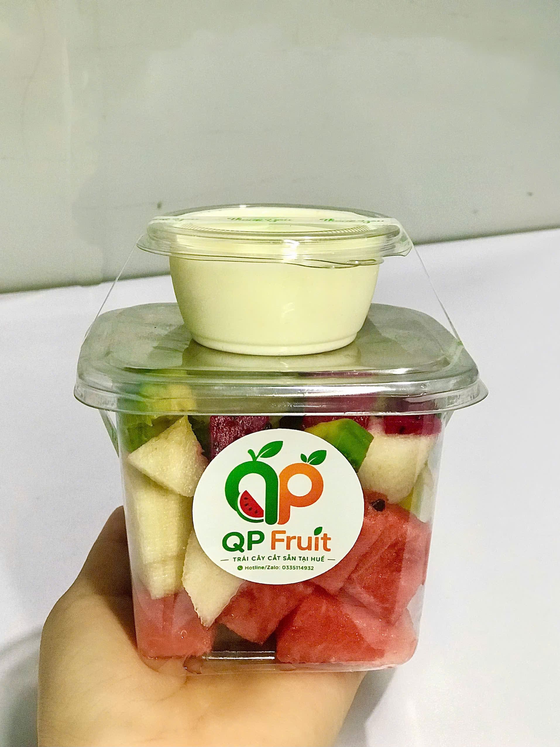 Sữa chua béo mix trái cây 25K