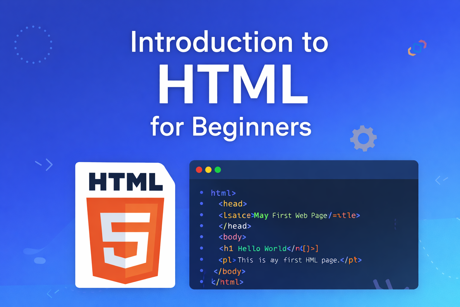 Introduction to HTML for Beginners