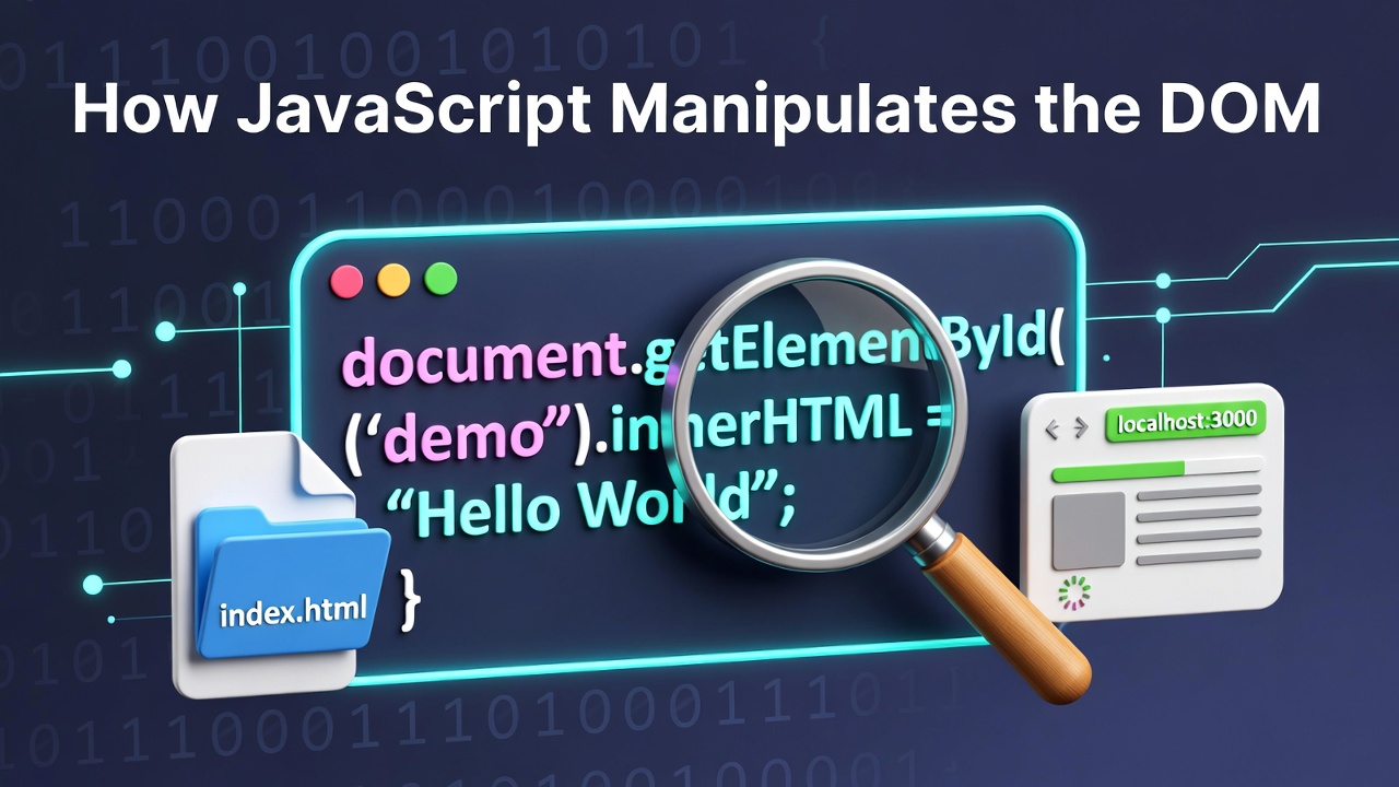How JavaScript Manipulates the DOM